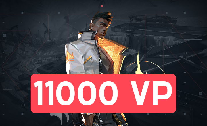 Valorant 11000 VP